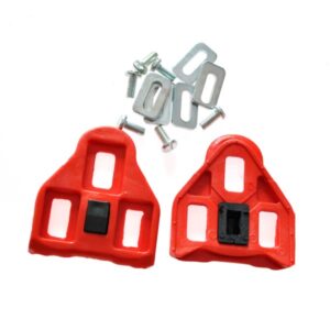 Cales pour pédales Look, angle ±9° (rouges)
